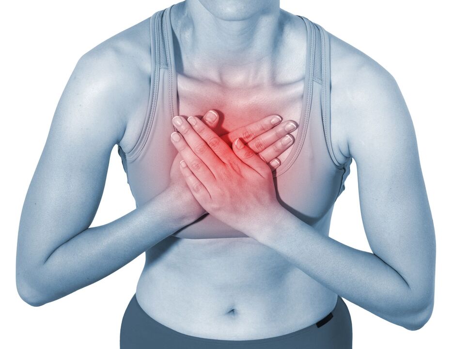 sintomas ng thoracic osteochondrosis